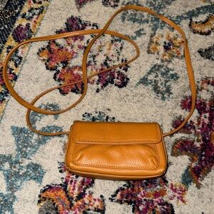 No brand leather tiny purse